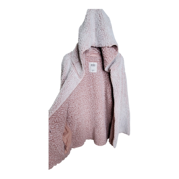 PINK by Victorias secret sherpa cardigan  osfm - Picture 5 of 9